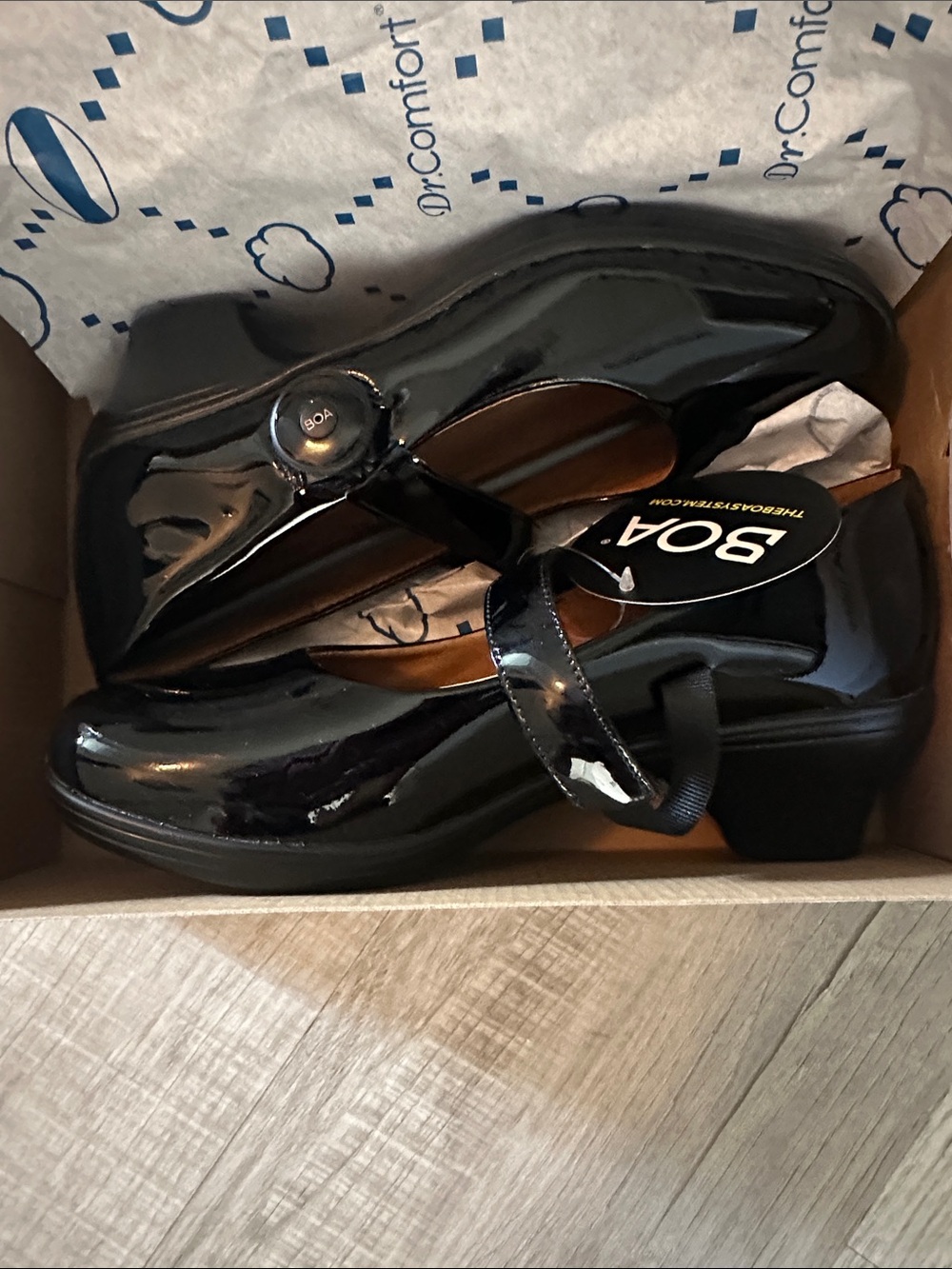 Dr. Comfort Women’s Black Comfort Footwear